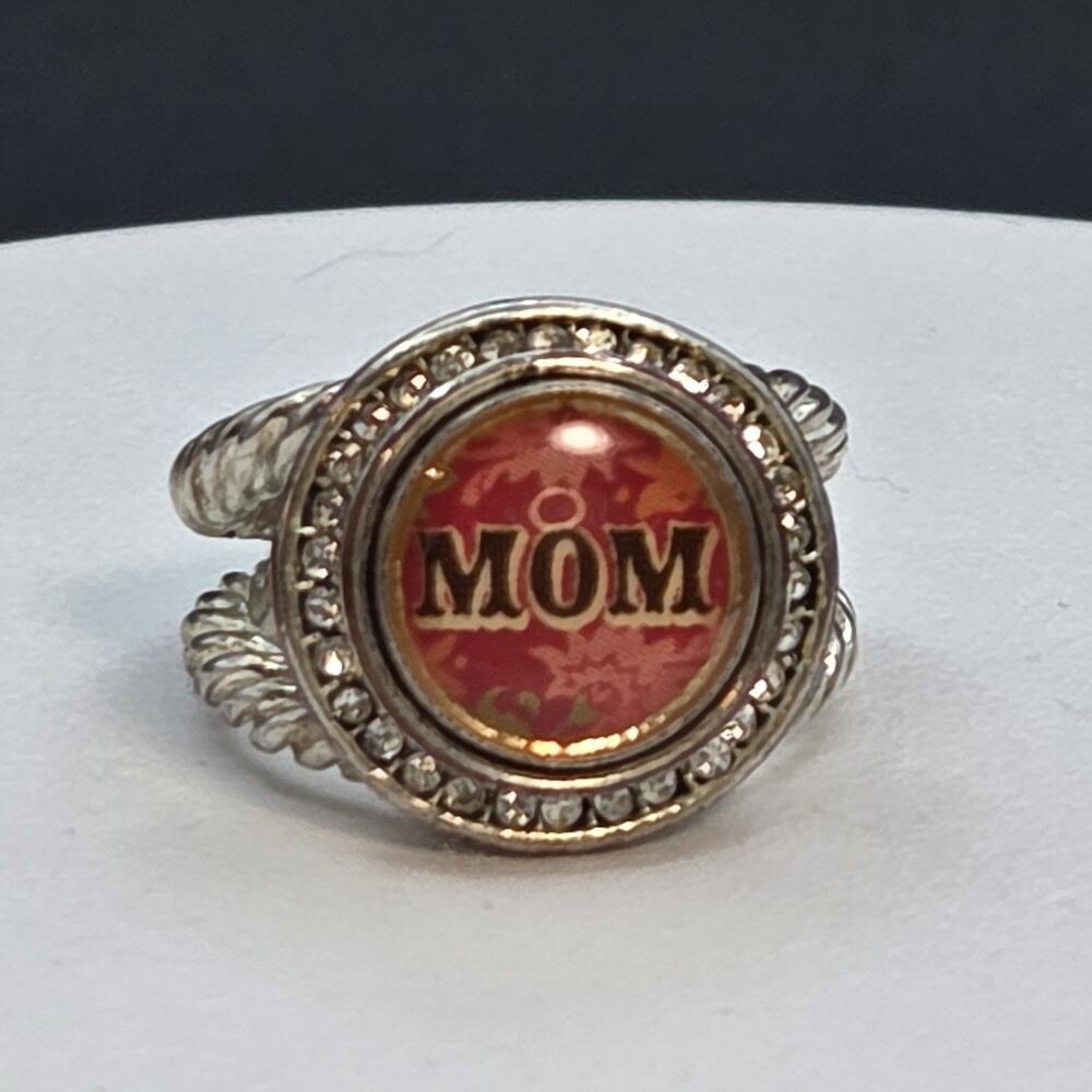 Magnetic Snap Ring Gold Told Mom Mother's Day New Mother Gift Size 5.5